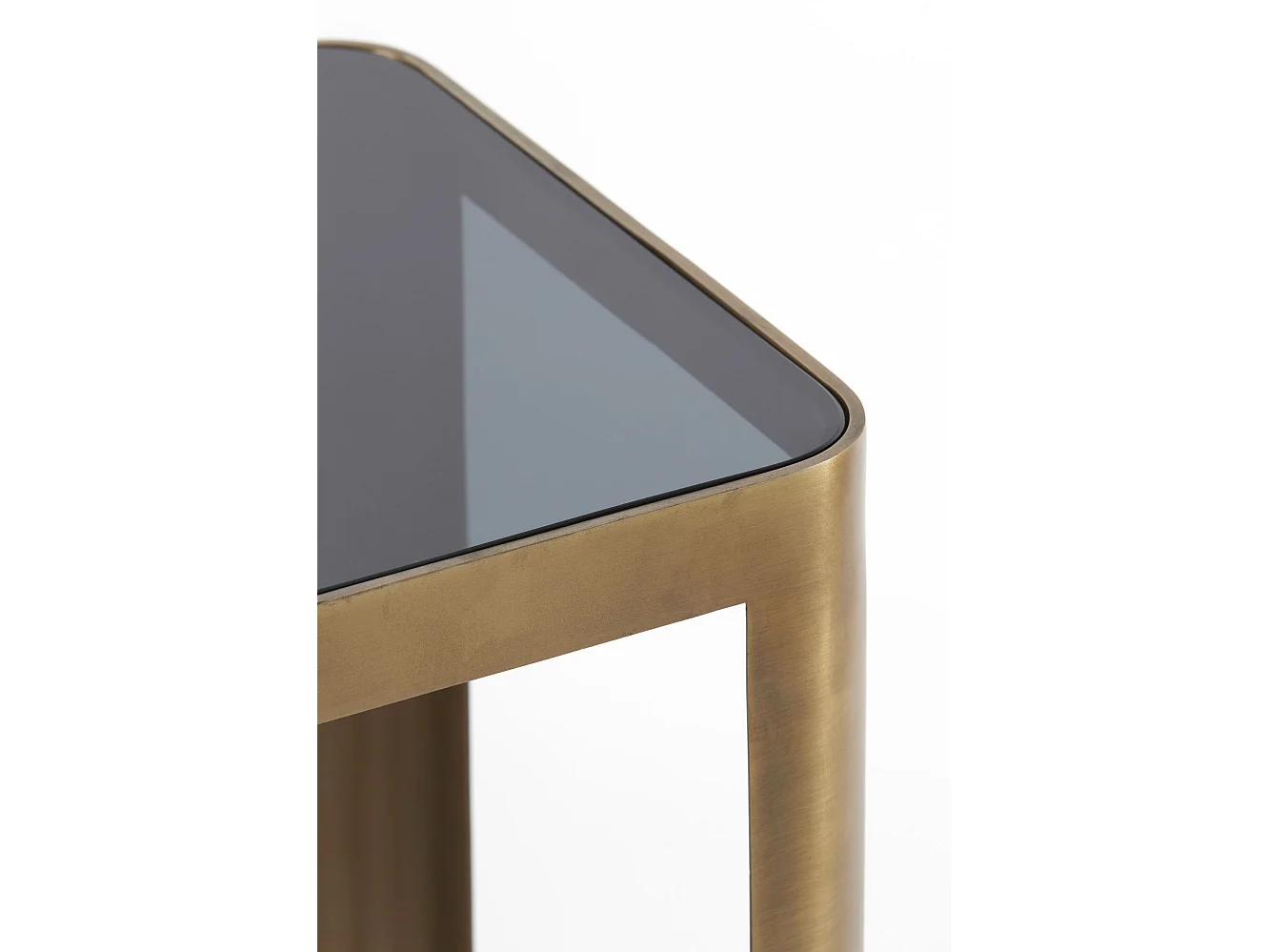 Table d'appoint OXE - Ø45x50cm - Bronze - Lot de 2
