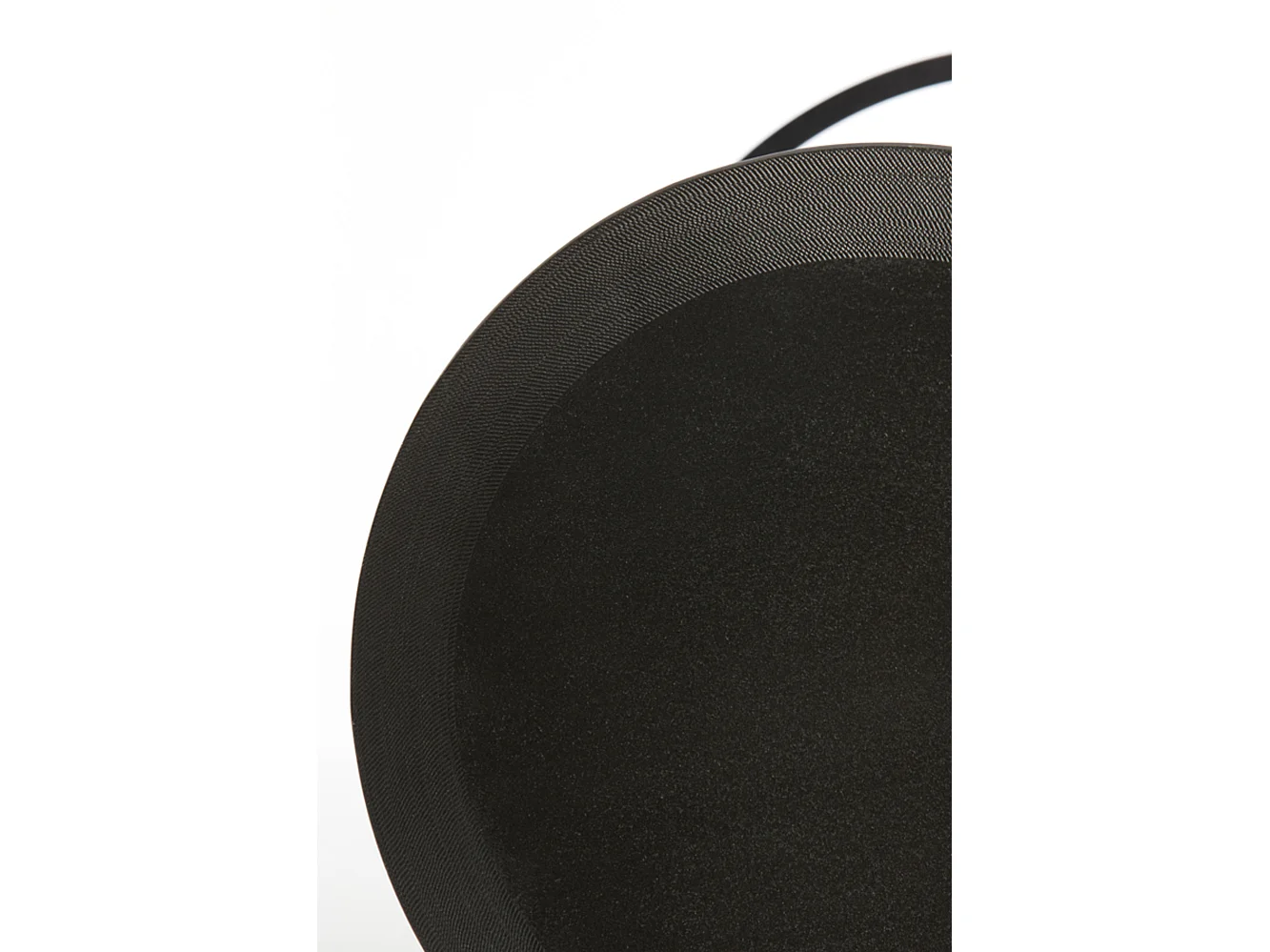 Table d'appoint TALCA - Ø49x50,5cm - Noir - Lot de 2
