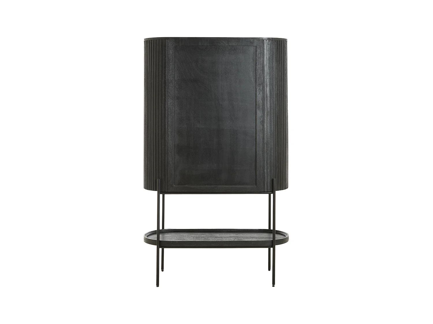 Armoire DUMOSI - 100x40x165cm - Noir