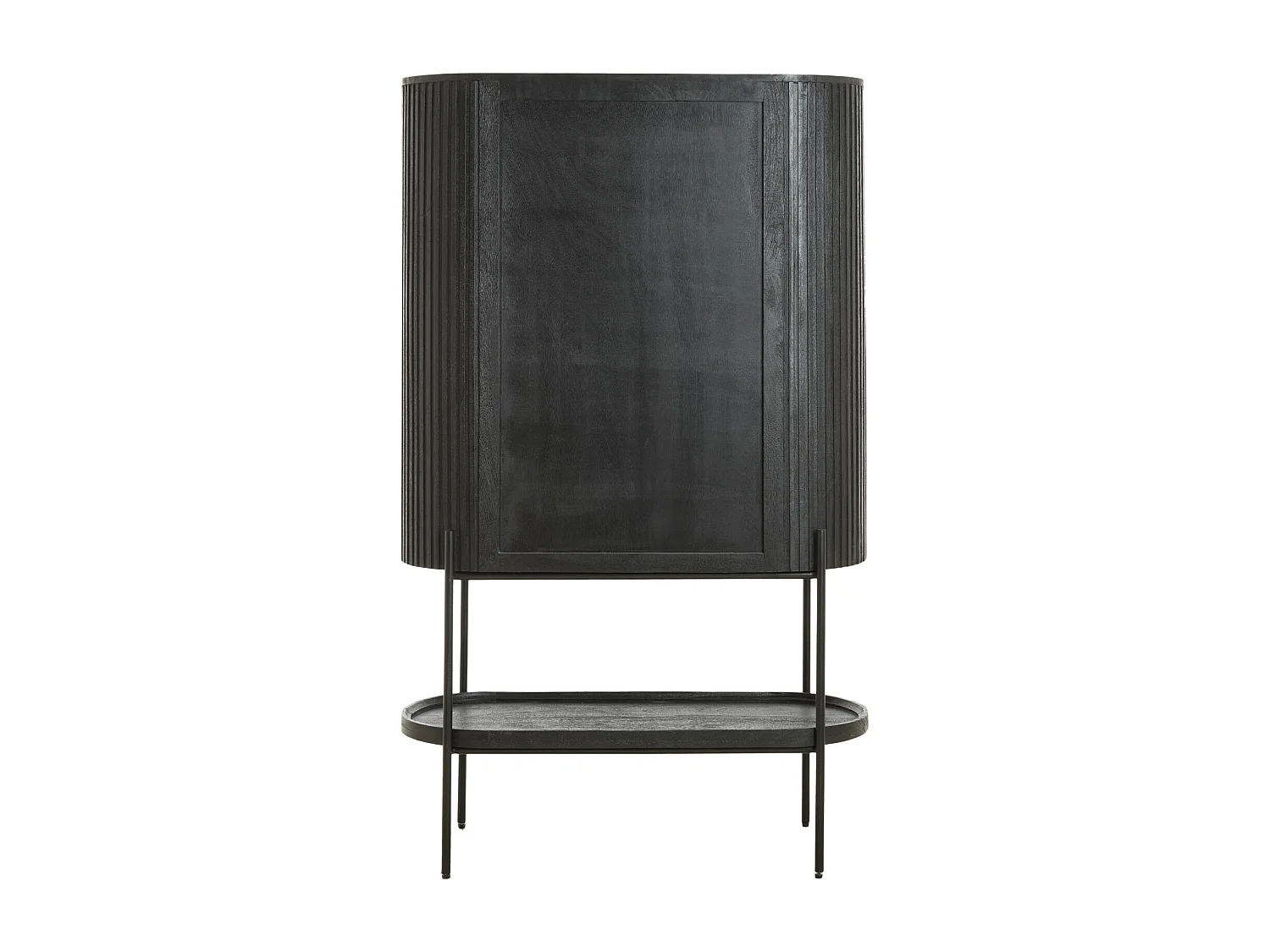 Armoire DUMOSI - 100x40x165cm - Noir