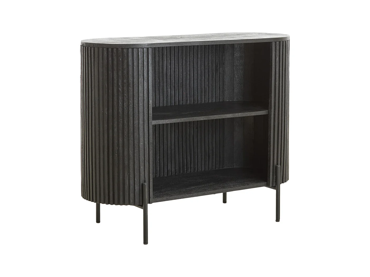 Armoire DUMOSI - 100x40x80cm - Noir