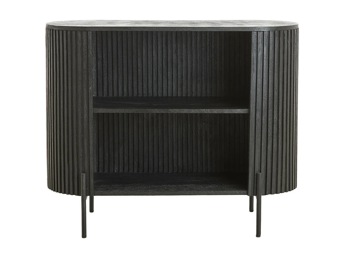 Armoire DUMOSI - 100x40x80cm - Noir