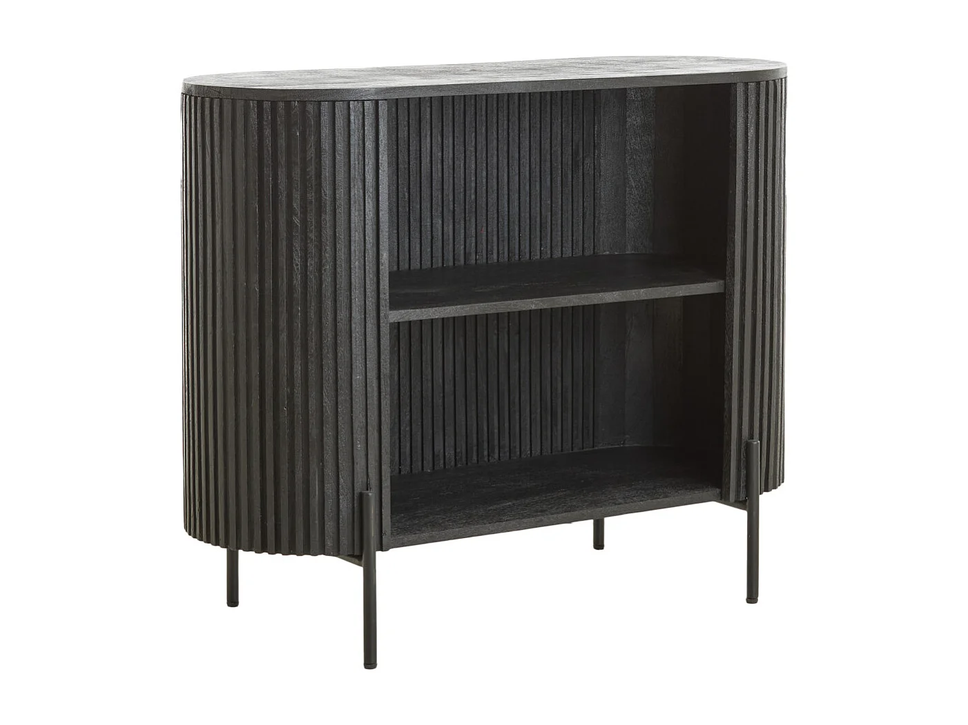 Armoire DUMOSI - 100x40x80cm - Noir