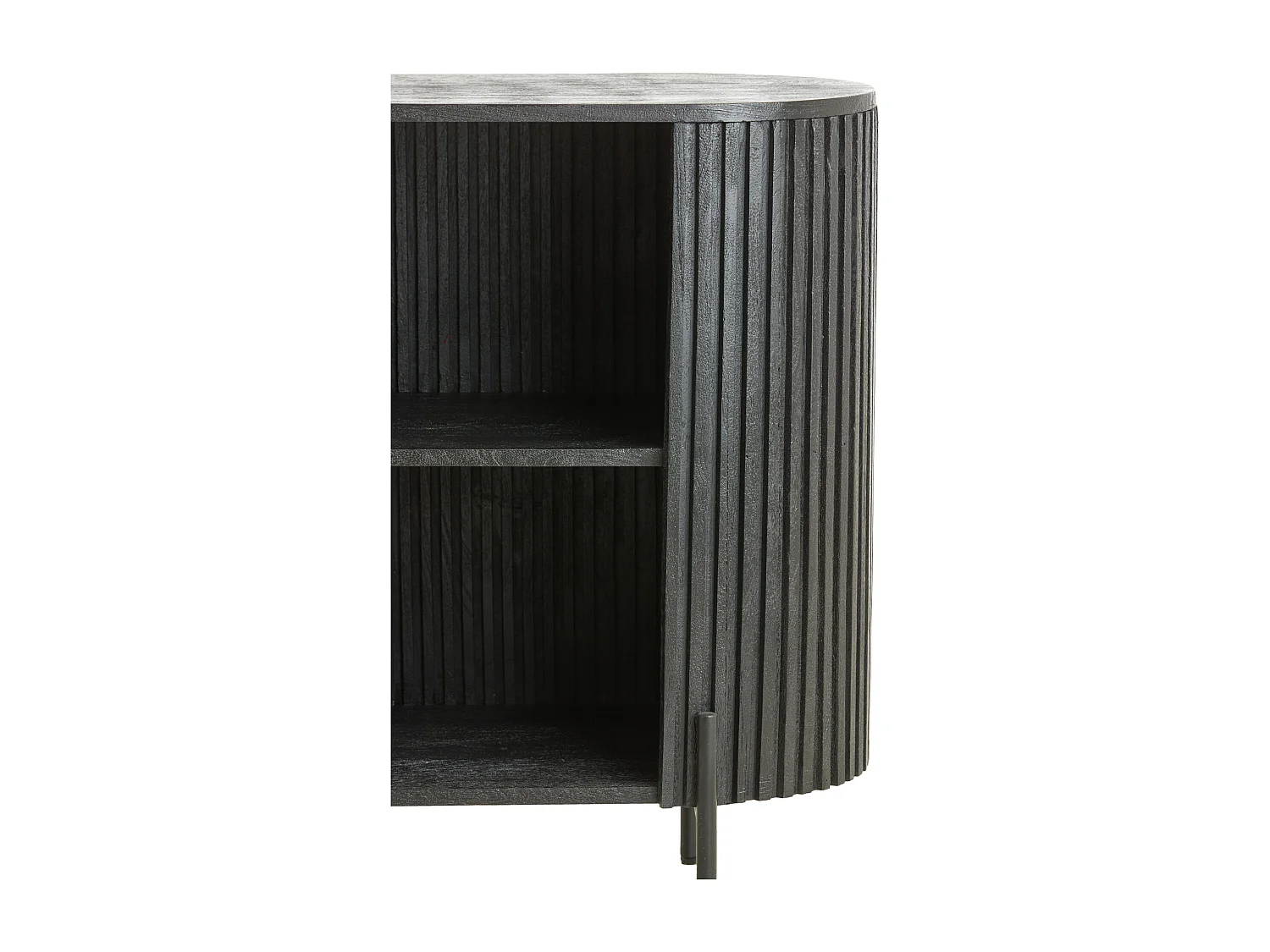 Armoire DUMOSI - 100x40x80cm - Noir