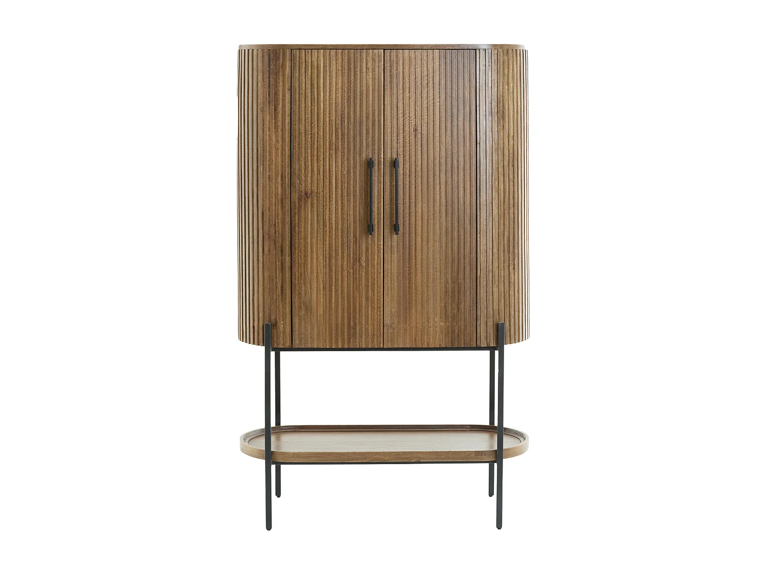 Kast DUMOSI - 100x40x165cm - Bruin