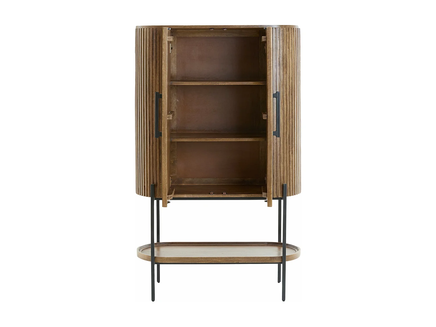 Kast DUMOSI - 100x40x165cm - Bruin