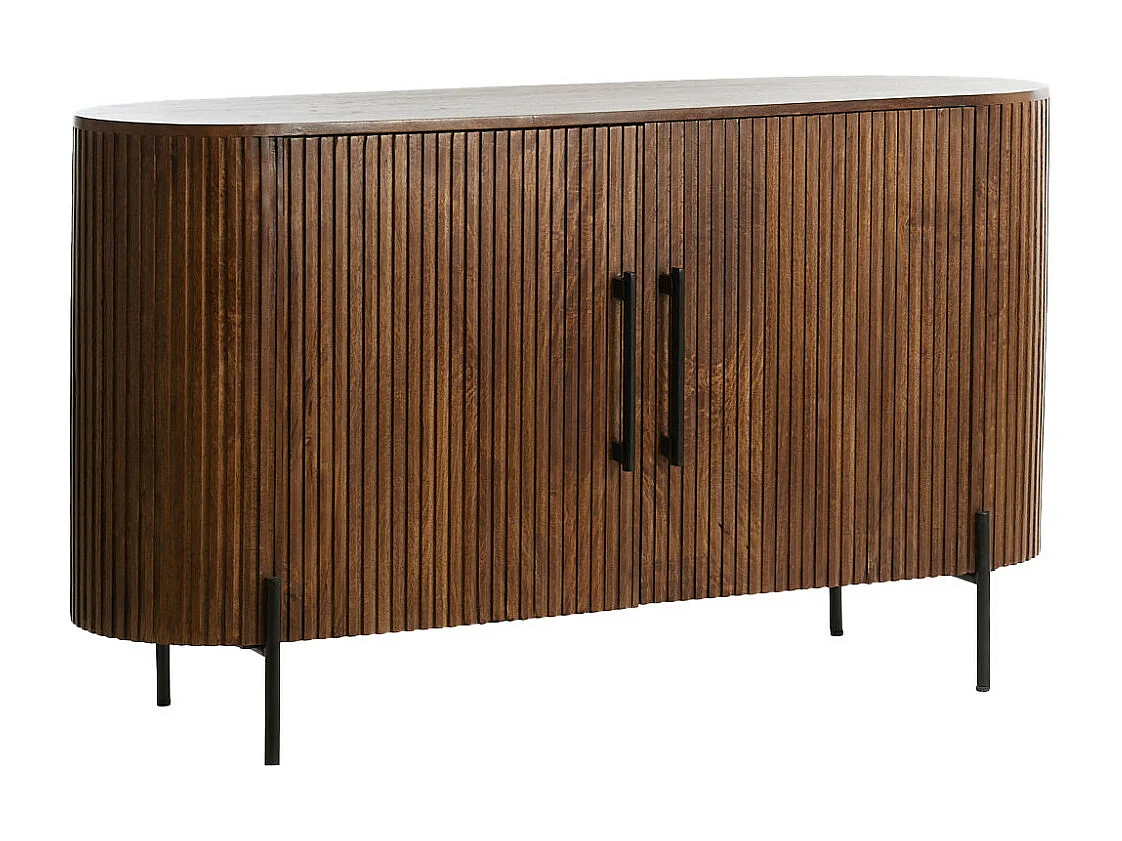 Schrank DUMOSI - 140x40x78cm - Braun
