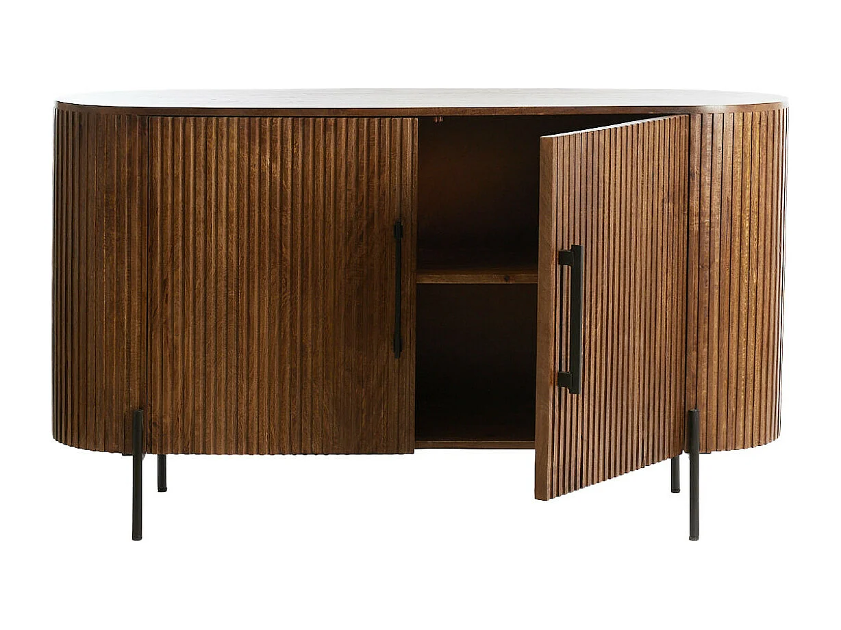 Kast DUMOSI - 140x40x78cm - Bruin