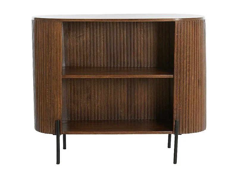 Armoire DUMOSI - 100x40x80cm - Marron