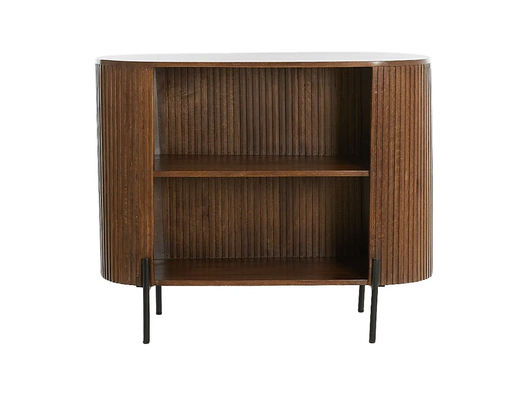 Armoire DUMOSI - 100x40x80cm - Marron