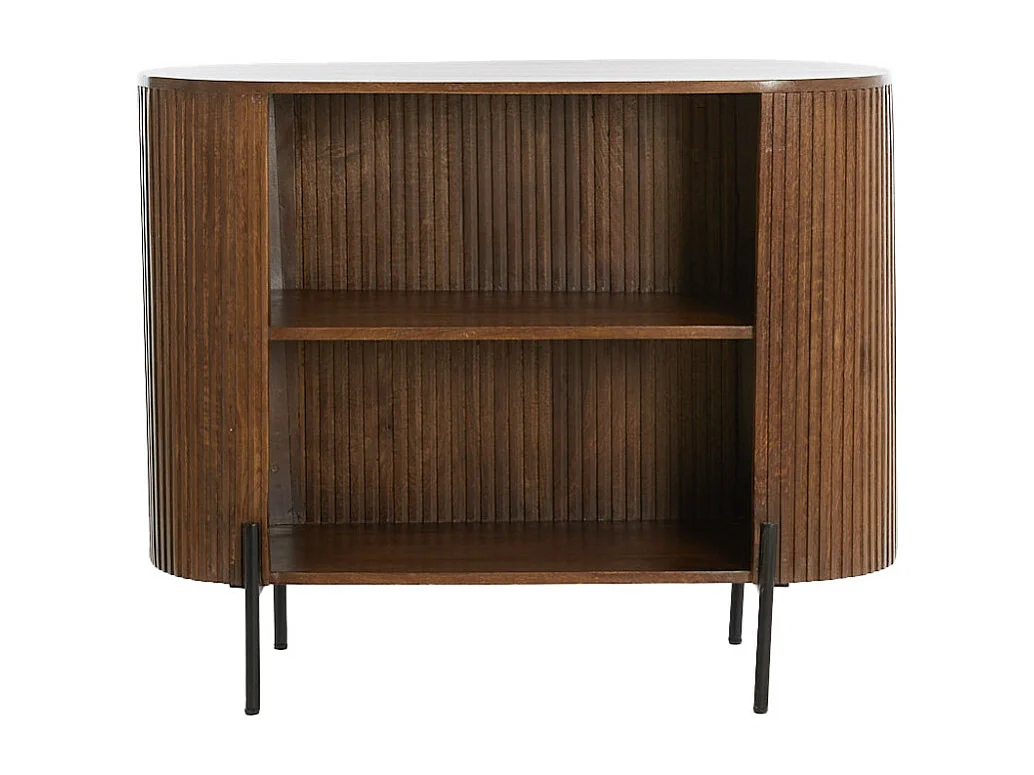 Armoire DUMOSI - 100x40x80cm - Marron