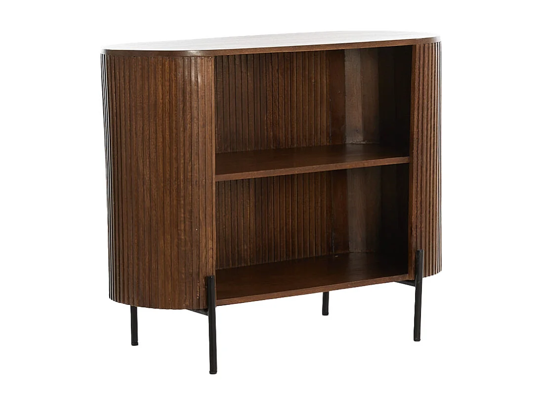 Armoire DUMOSI - 100x40x80cm - Marron