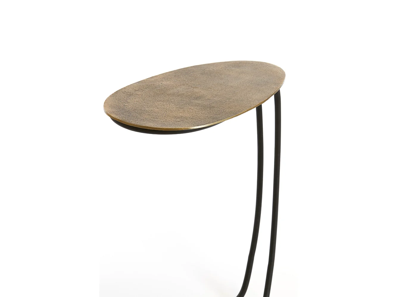 Table d'appoint MARSH - 43x27x53cm - Bronze