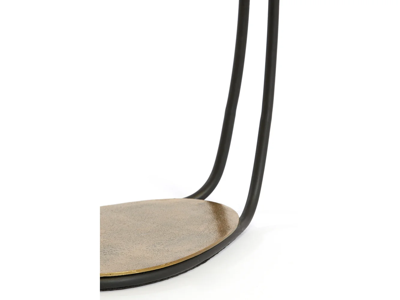 Table d'appoint MARSH - 43x27x53cm - Bronze
