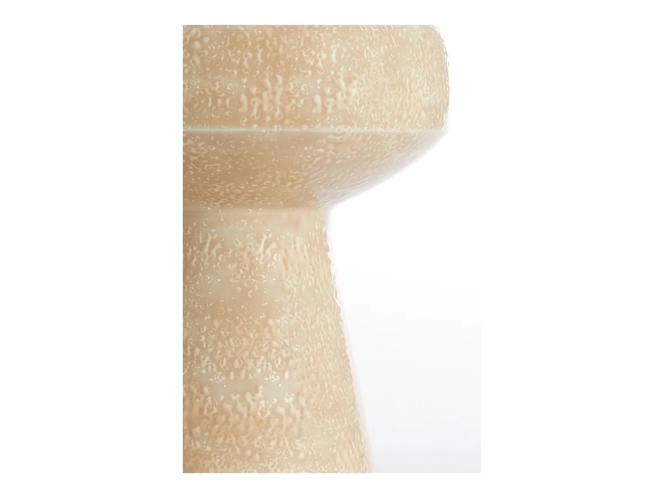 Table d'appoint DAKWA - Ø38x42cm - Marron