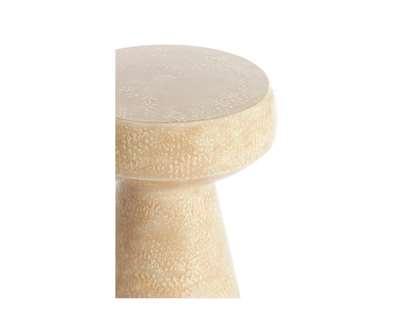 Table d'appoint DAKWA - Ø38x42cm - Marron