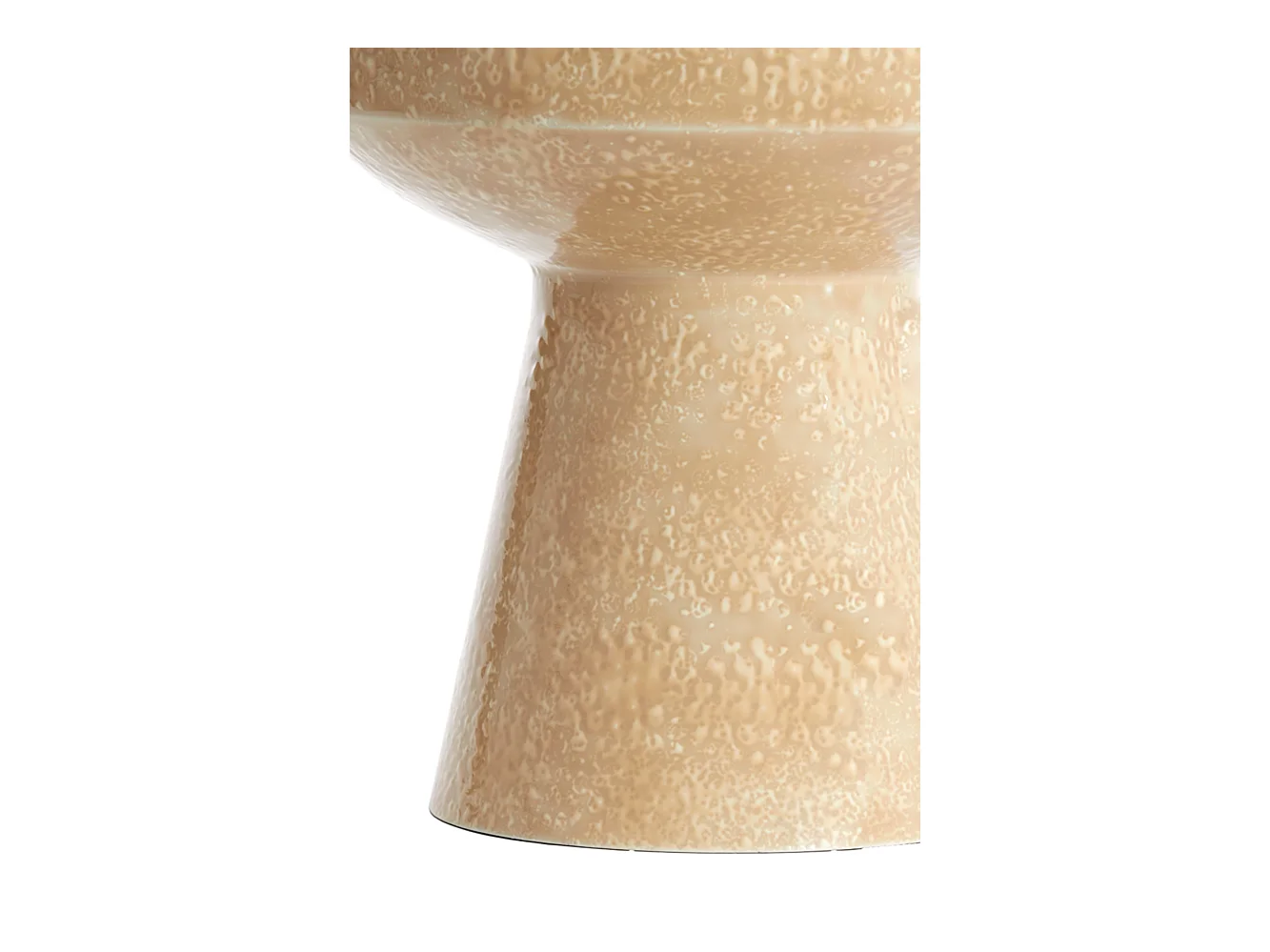 Beistelltisch DAKWA - Ø38x42cm - Braun