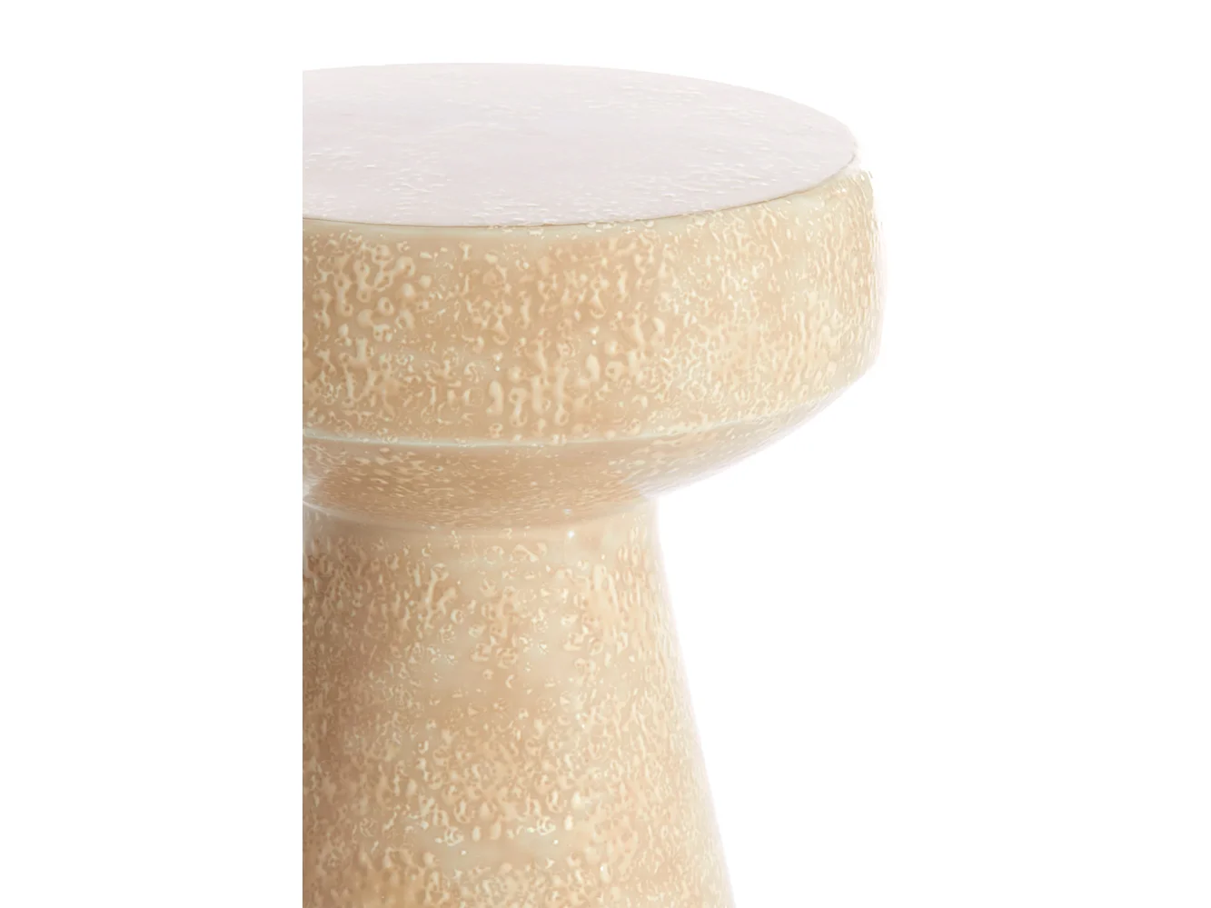 Table d'appoint DAKWA - Ø38x42cm - Marron