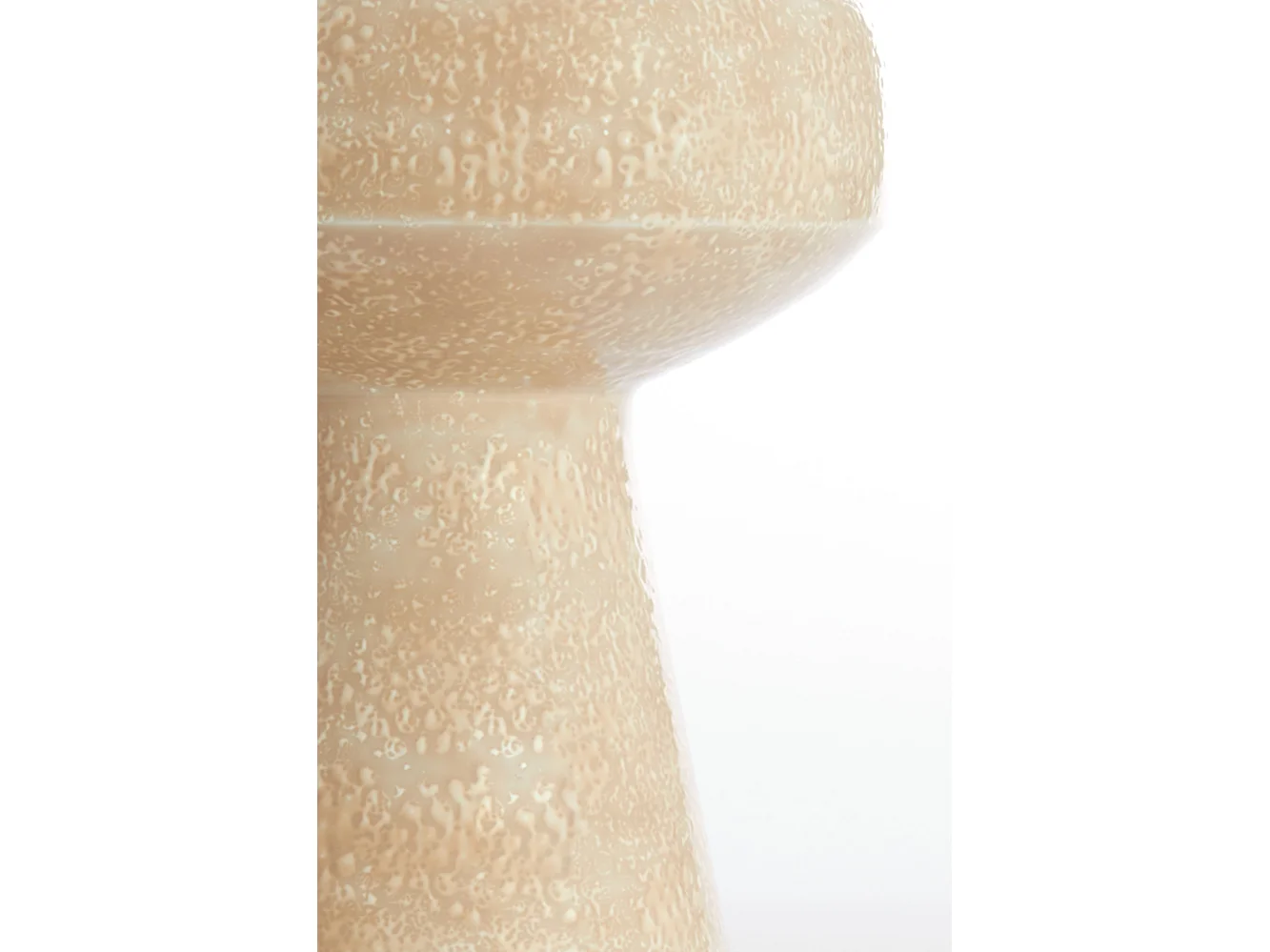 Table d'appoint DAKWA - Ø38x42cm - Marron