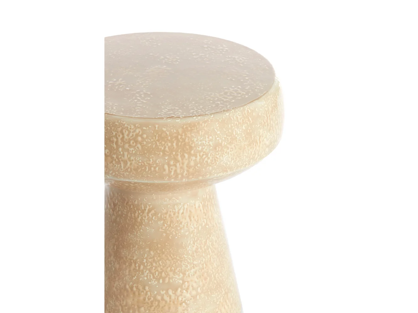 Table d'appoint DAKWA - Ø38x42cm - Marron