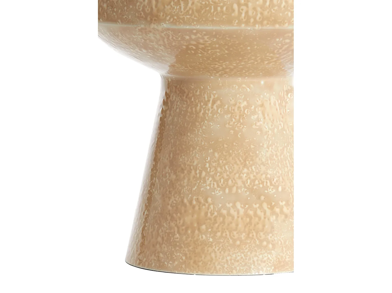 Table d'appoint DAKWA - Ø38x42cm - Marron