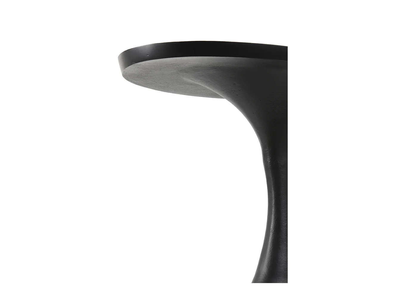 Table d'appoint MACAU - 40x33x61cm - Noir