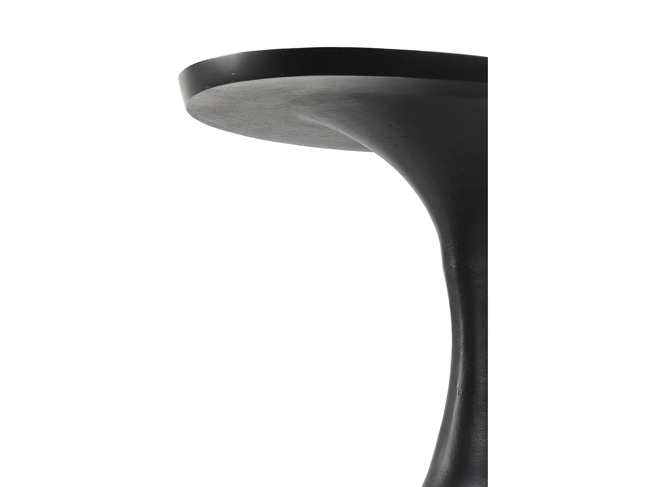 Table d'appoint MACAU - 40x33x61cm - Noir