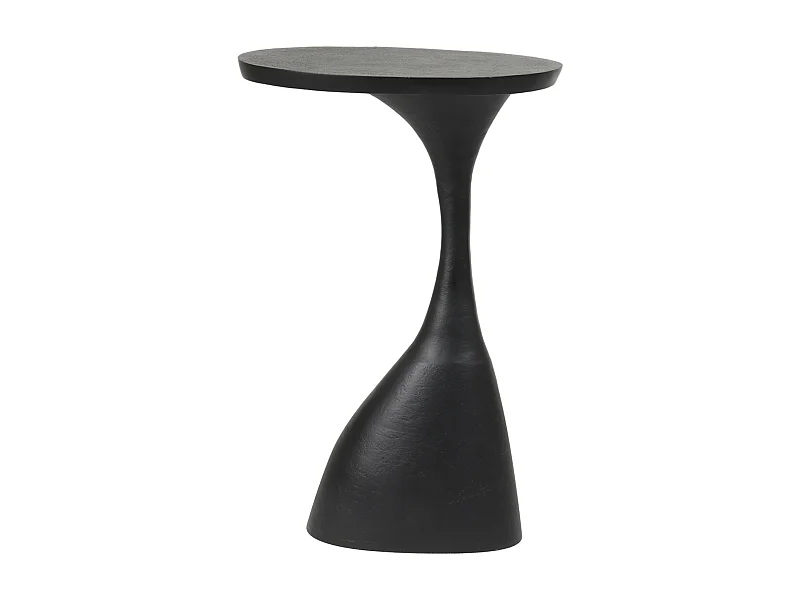 Table d'appoint MACAU - 40x33x61cm - Noir