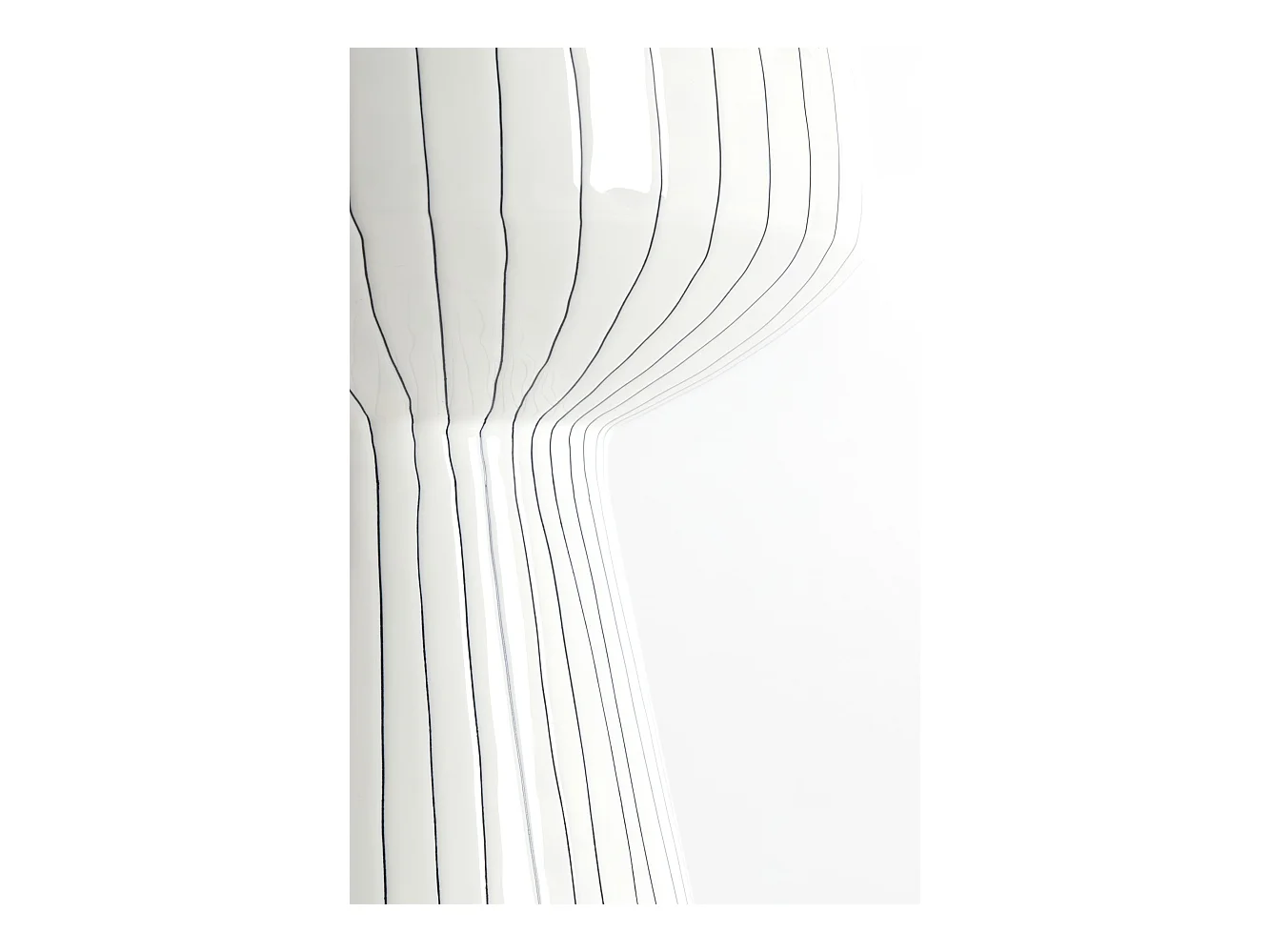 Table d'appoint DAKWA - Ø38x42cm - Blanc