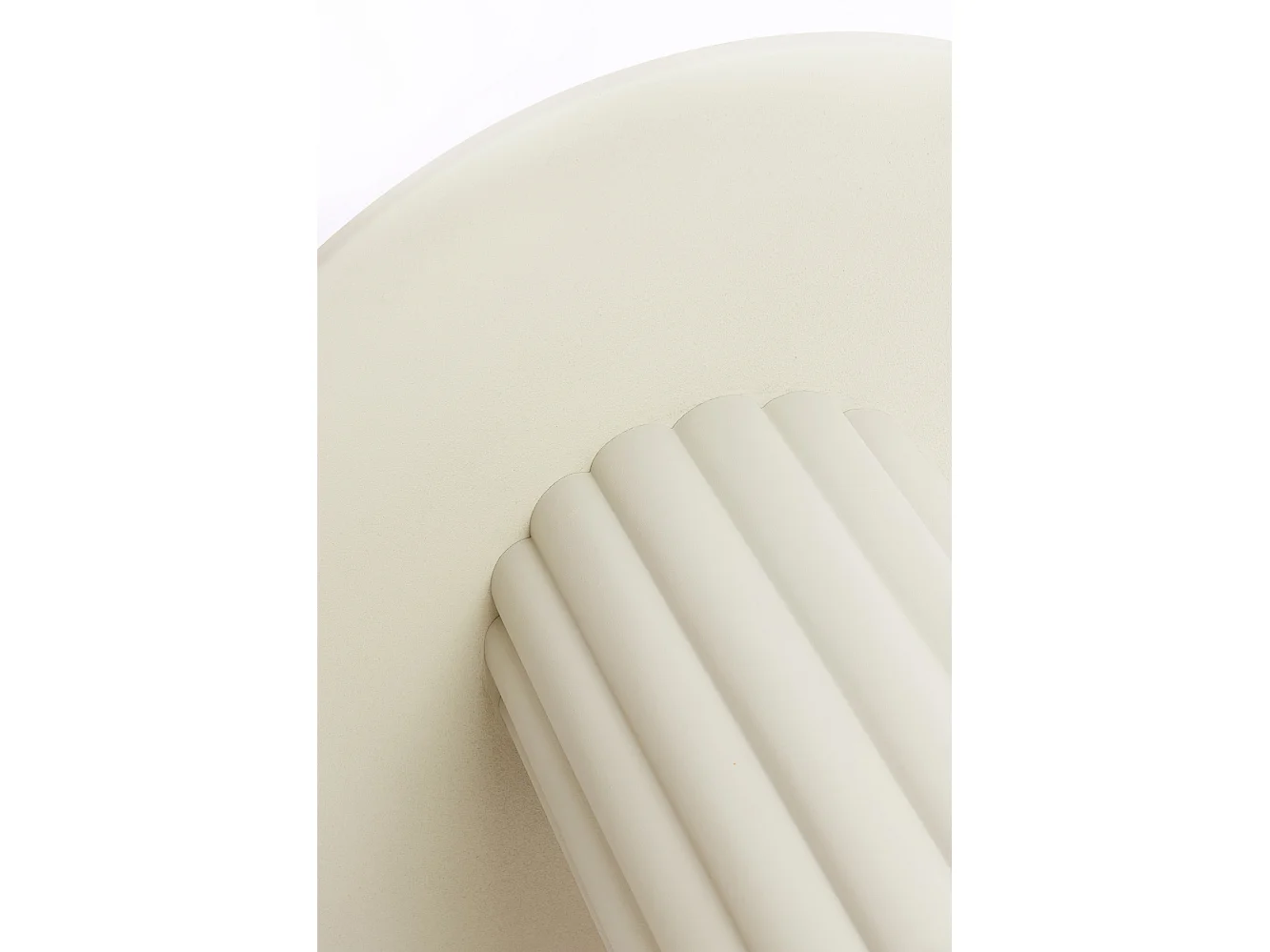 Table d'appoint ROSARIO - Ø91,5x75cm - Blanc