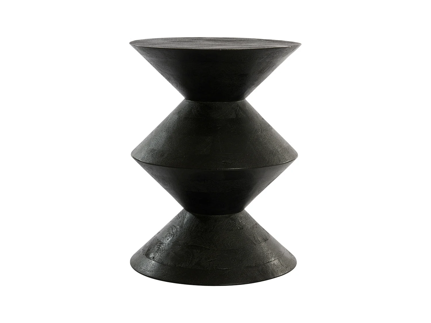 Table d'appoint LARUS - Ø45x60cm - Noir