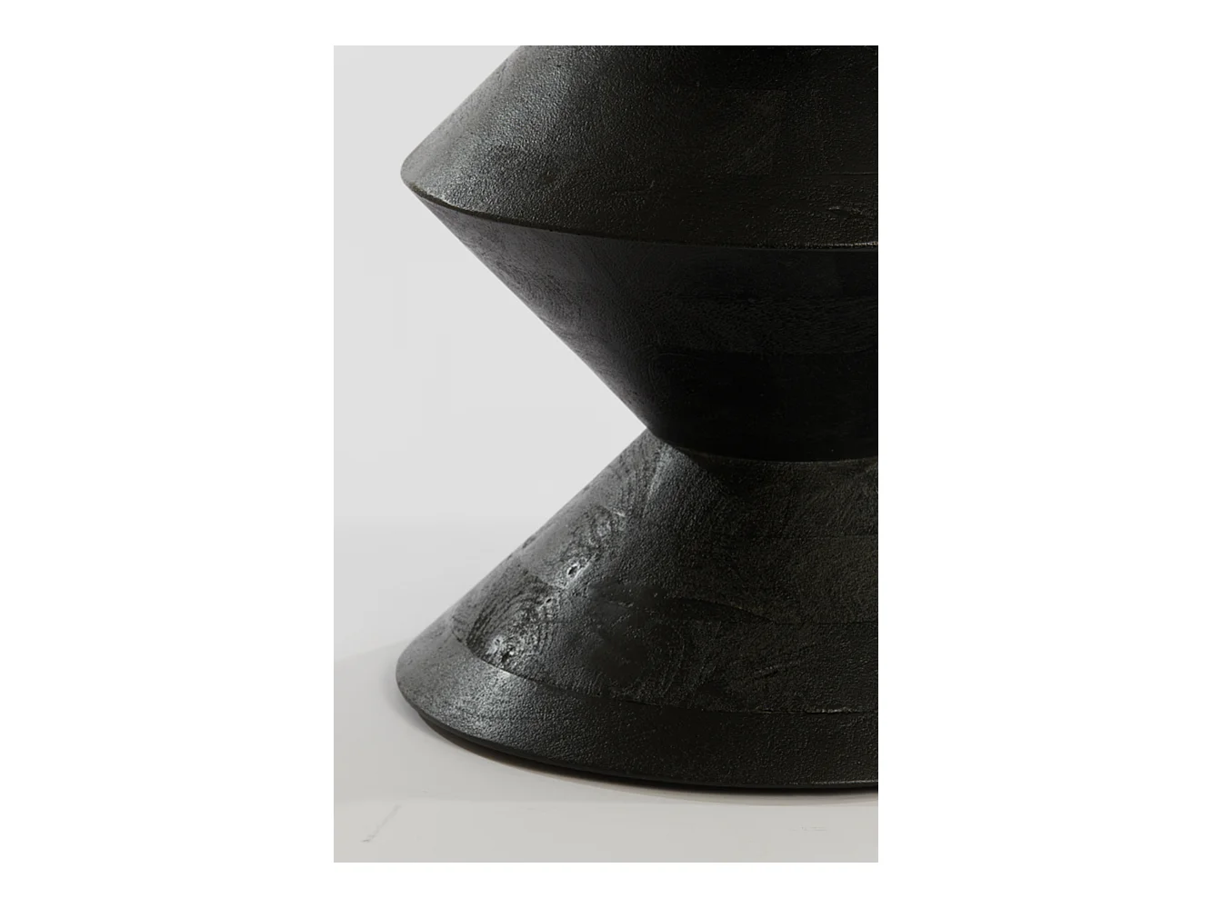 Table d'appoint LARUS - Ø45x60cm - Noir