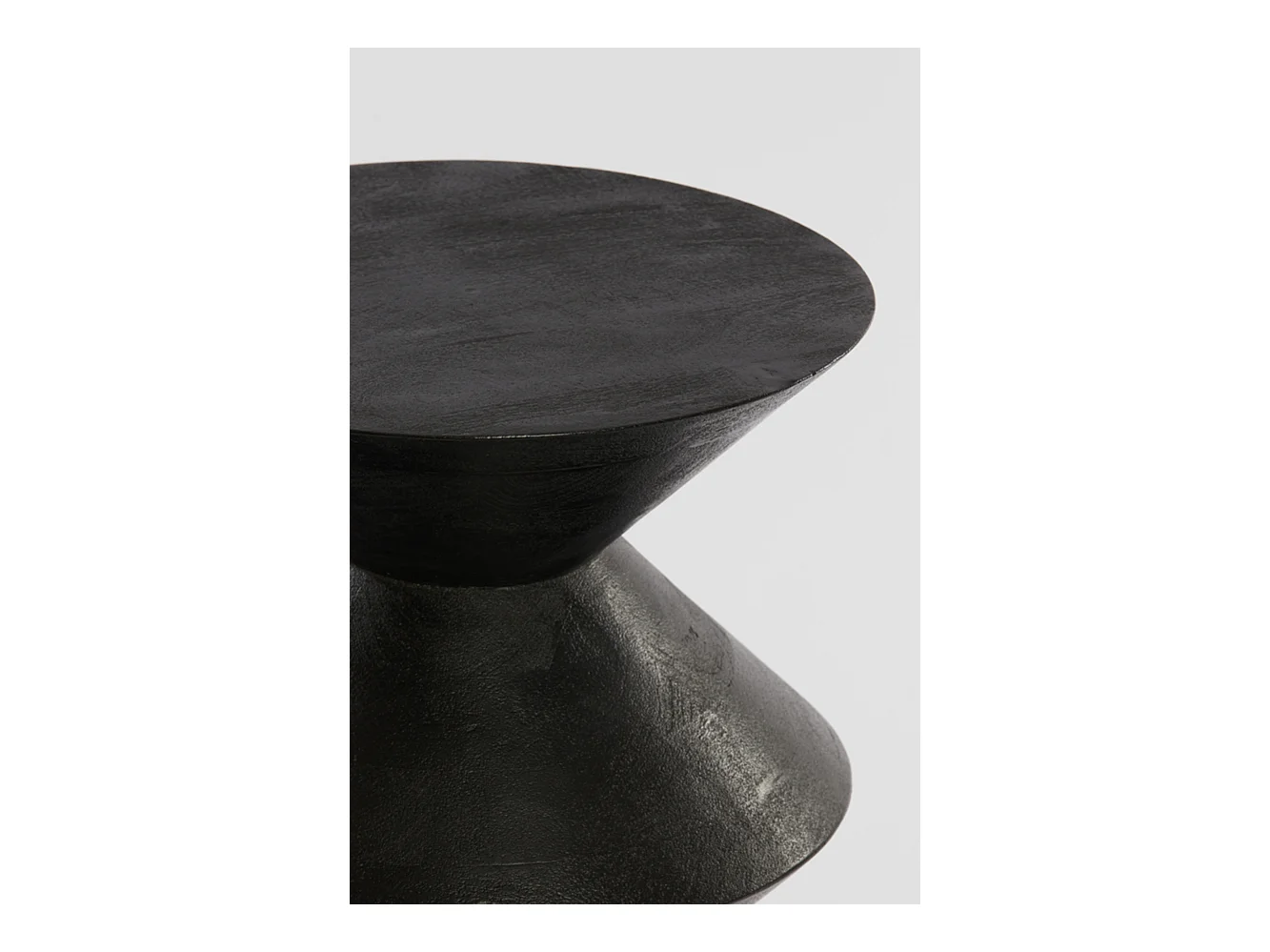 Table d'appoint LARUS - Ø45x60cm - Noir