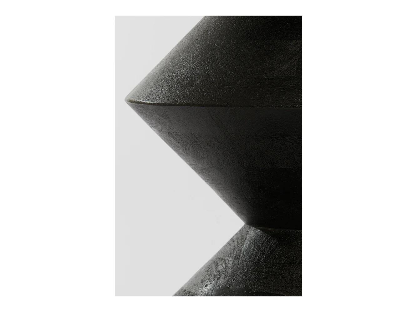 Table d'appoint LARUS - Ø45x60cm - Noir