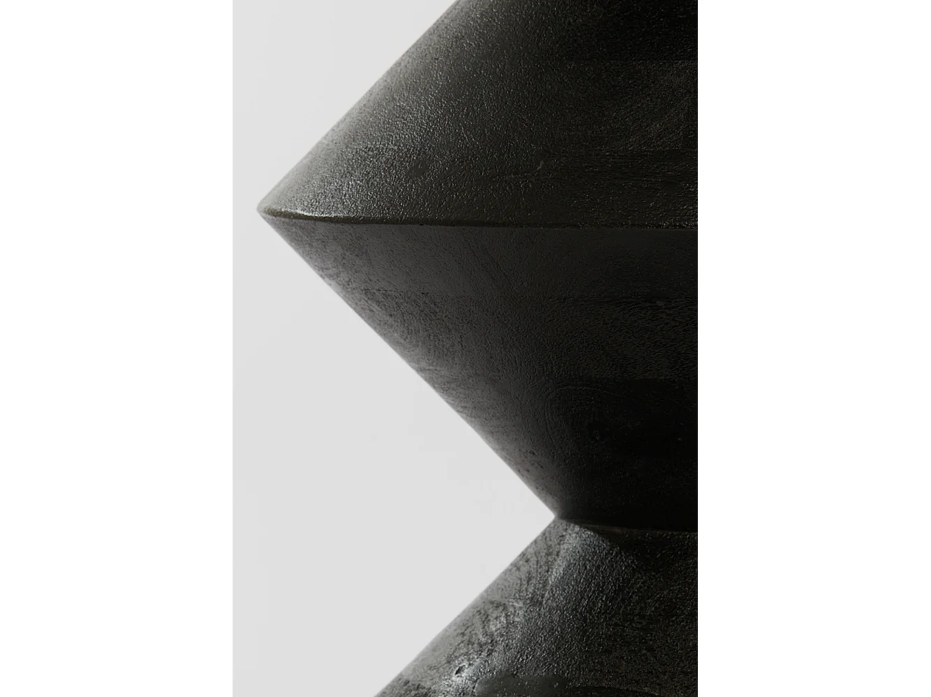 Table d'appoint LARUS - Ø45x60cm - Noir