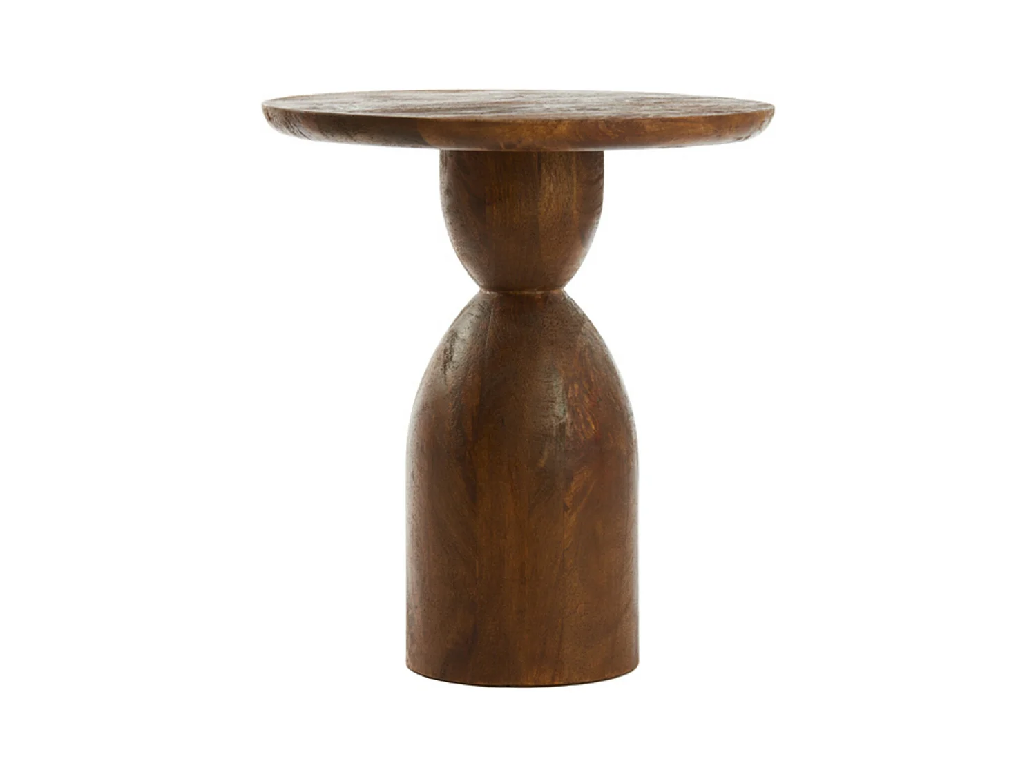 Table d'appoint TORIR - Ø40x50cm - Marron