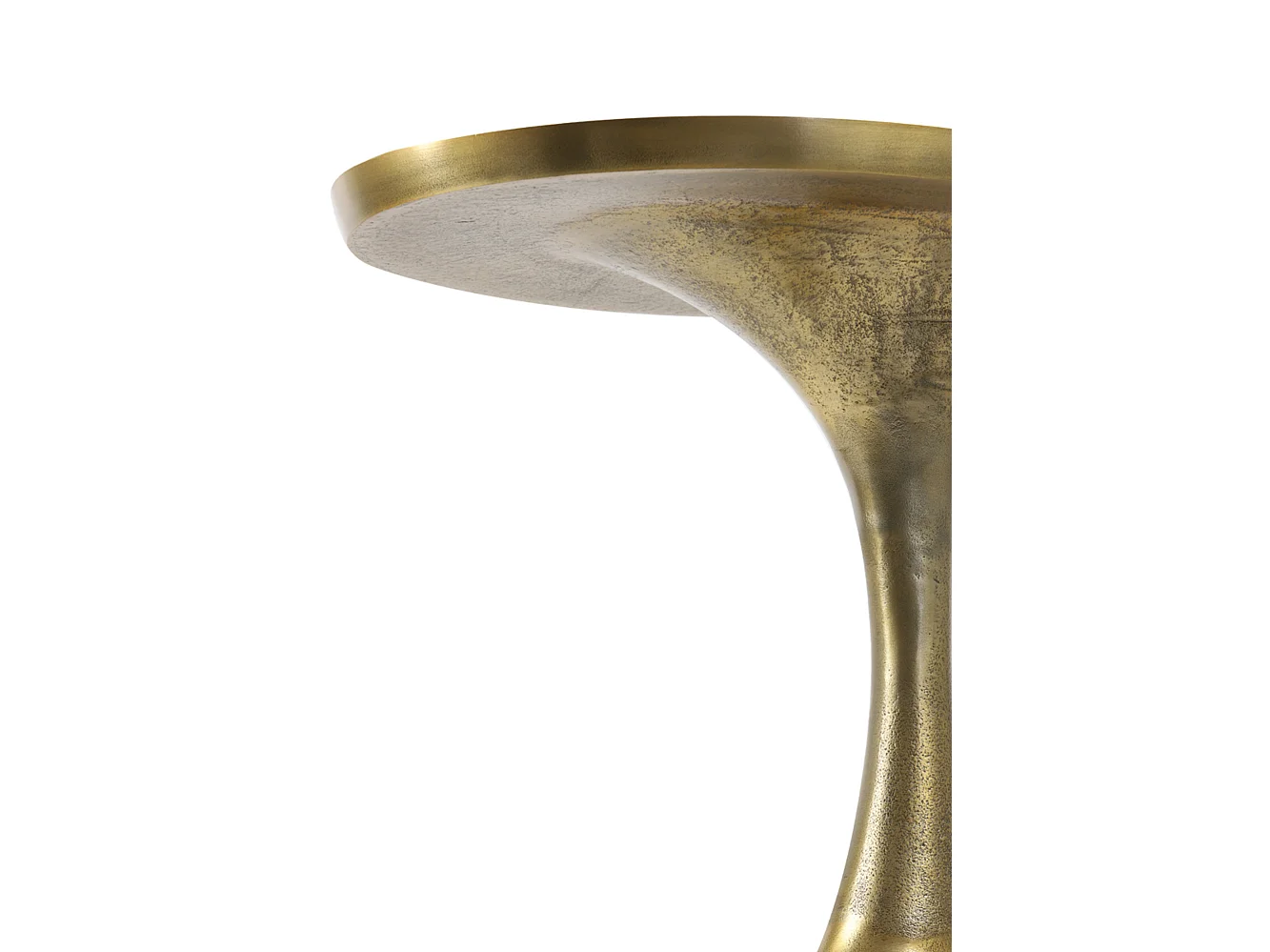Table d'appoint MACAU - 40x33x61cm - Bronze