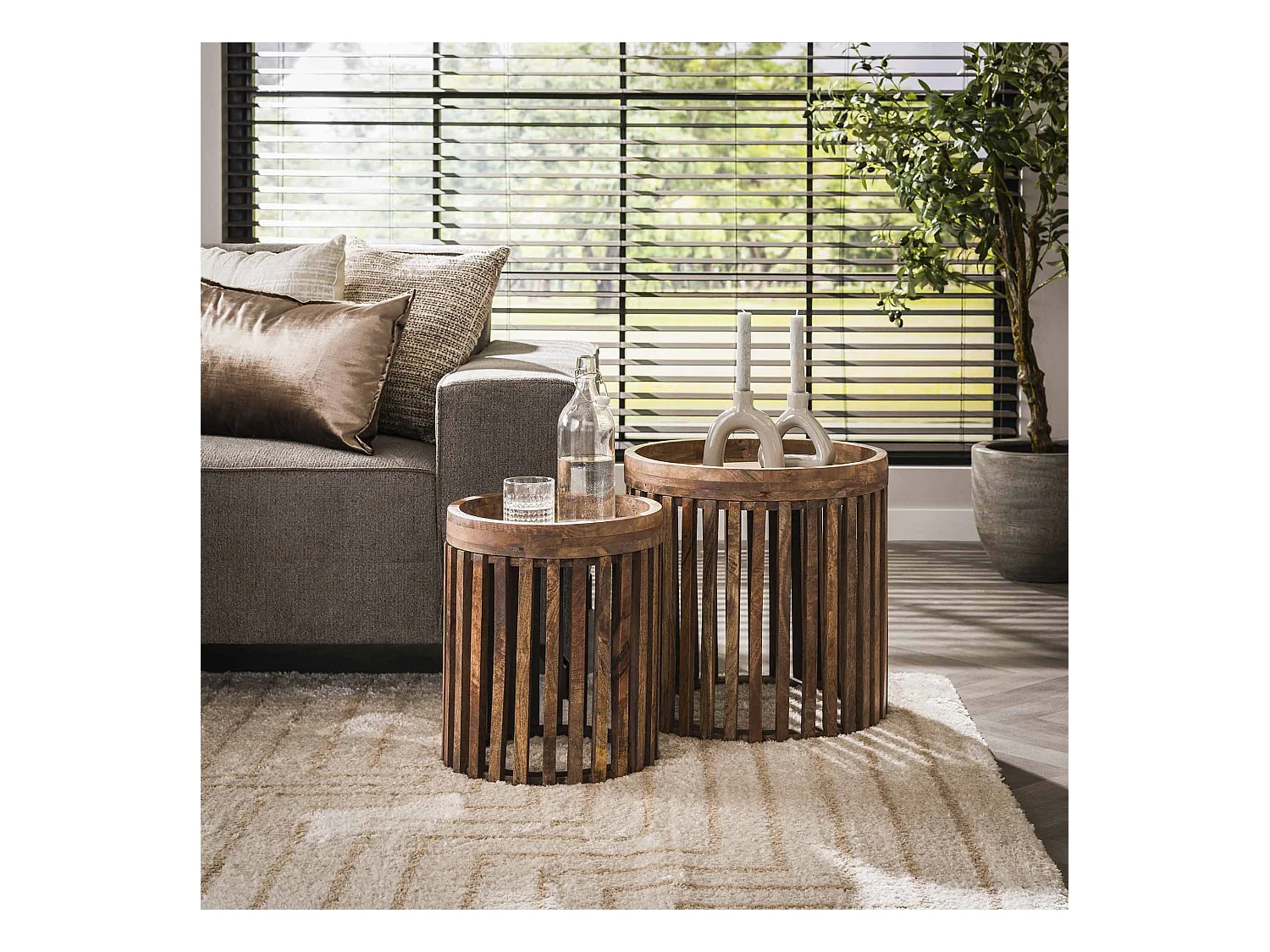 Table d'appoint Tweak - Lot de 2