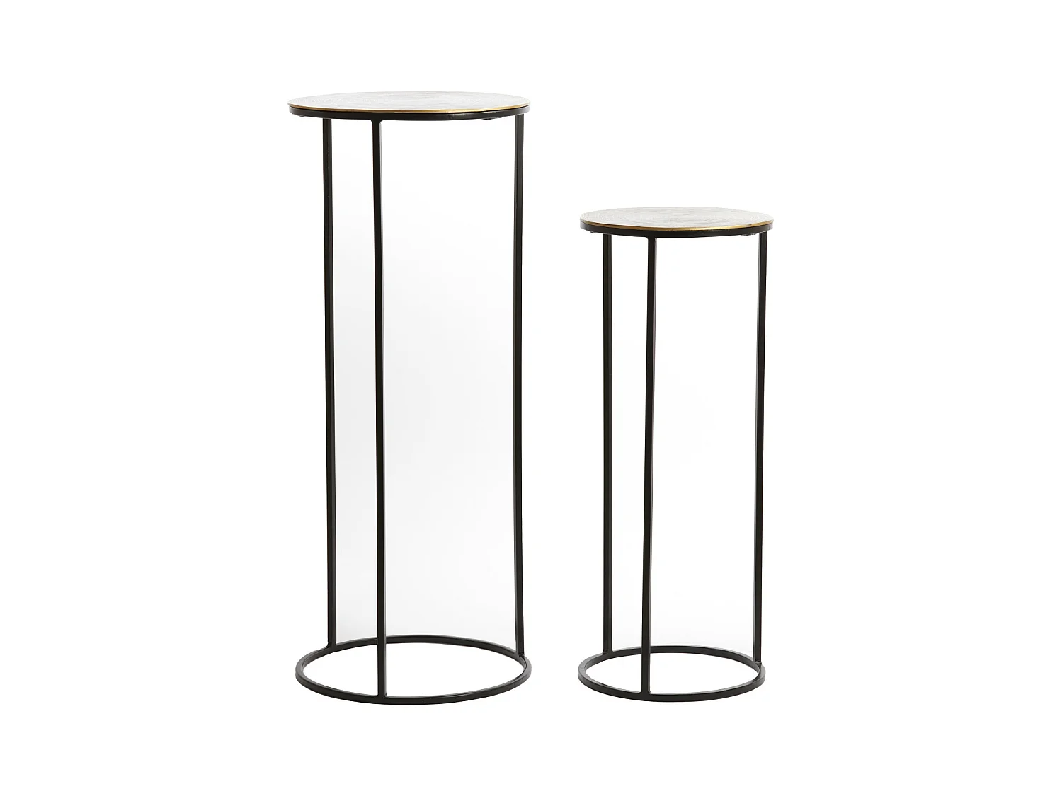 Säule PRIMO - Ø41x101cm - Bronze - 2er-Set