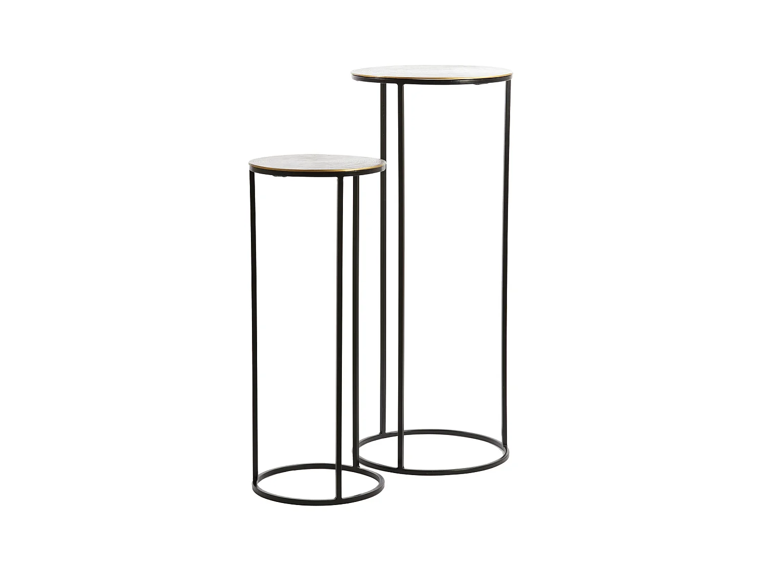 Säule PRIMO - Ø41x101cm - Bronze - 2er-Set