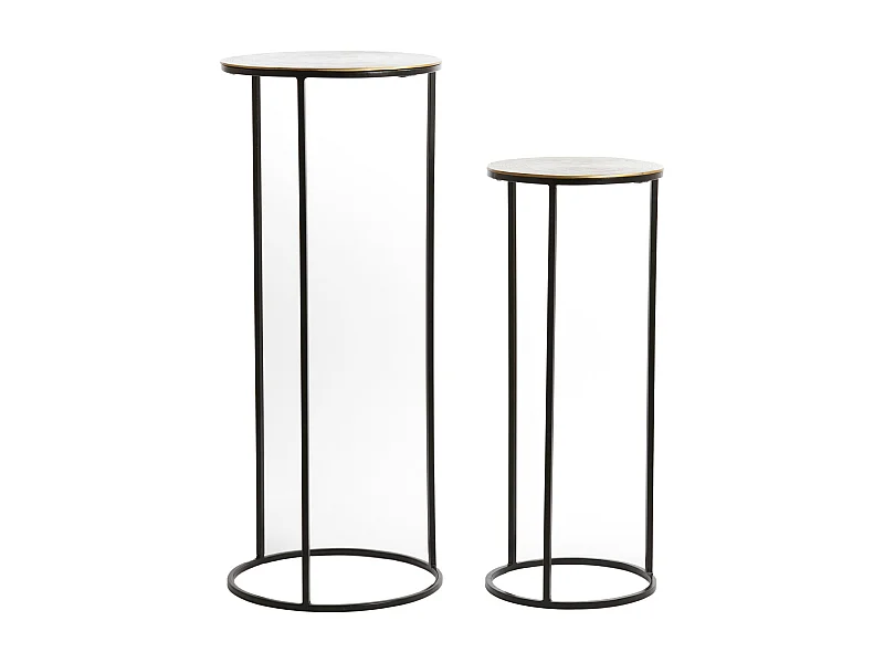 Colonne PRIMO - Ø41x101cm - Bronze - Lot de 2
