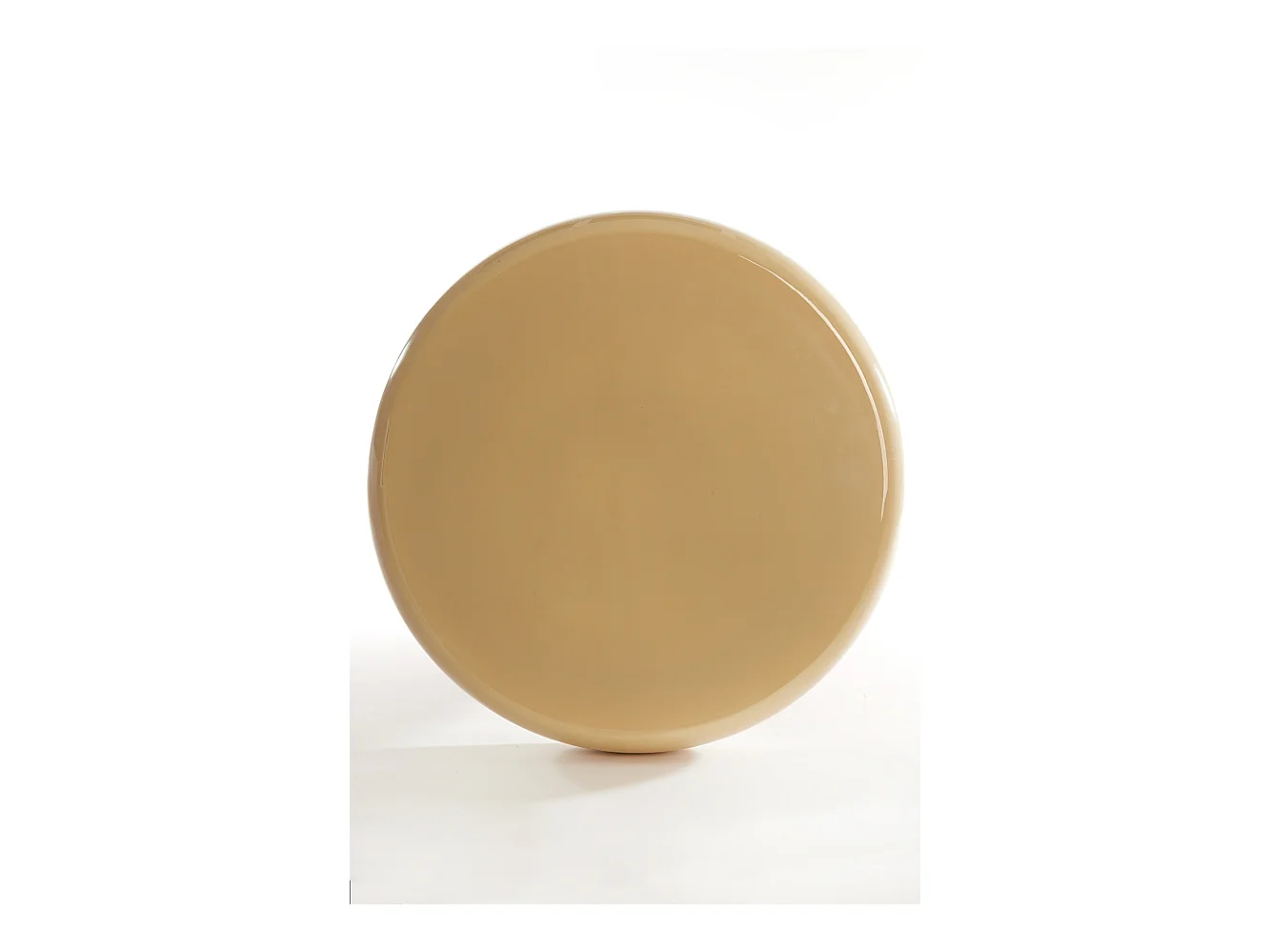 Table d'appoint SAKIZ - Ø40,5x51cm - Blanc