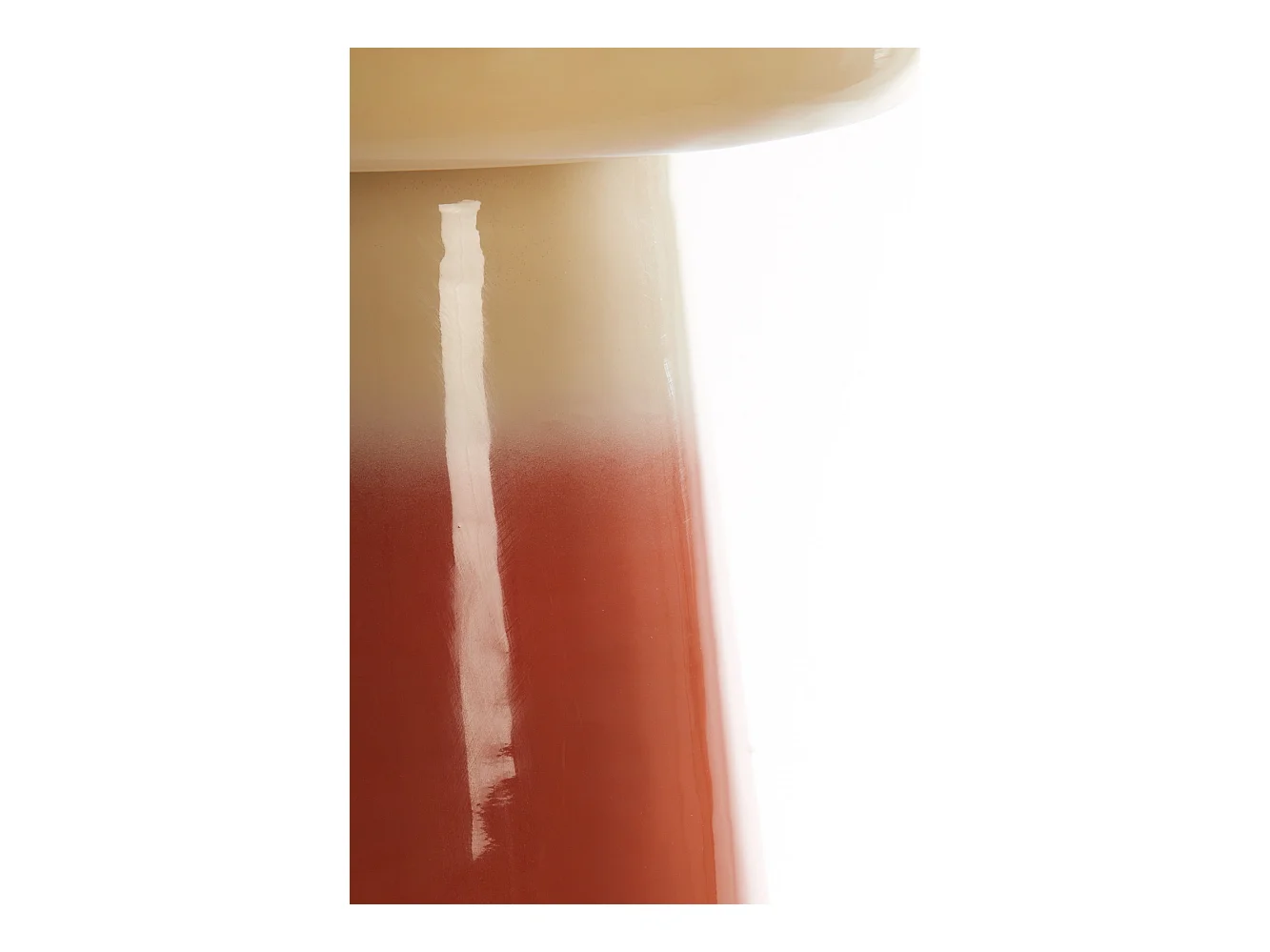 Table d'appoint SAKIZ - Ø40,5x51cm - Blanc