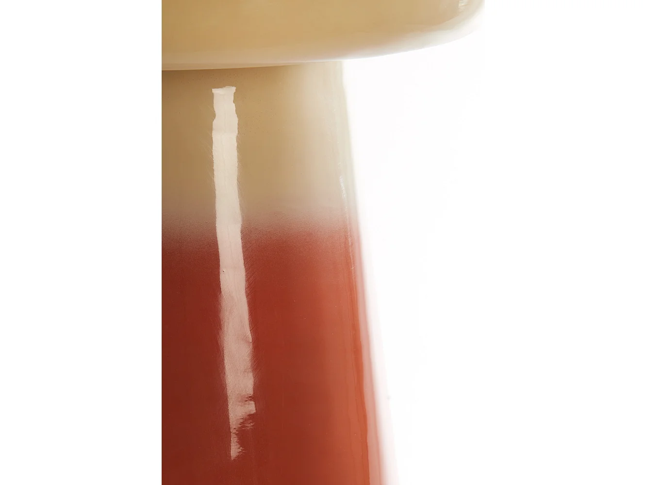 Bijzettafel SAKIZ - Ø40.5x51cm - Wit