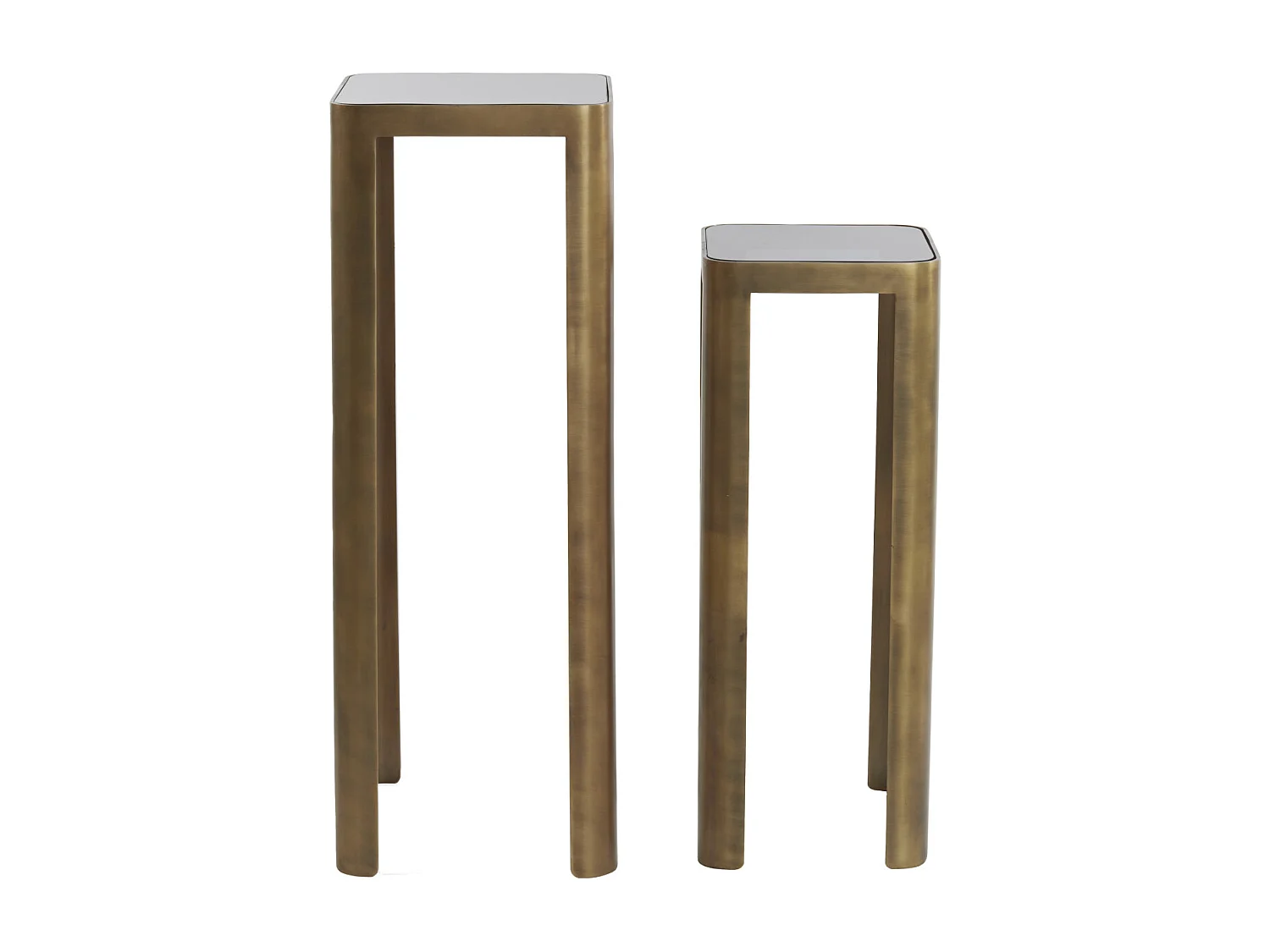 Colonne OXE - Ø35x100cm - Bronze - Lot de 2