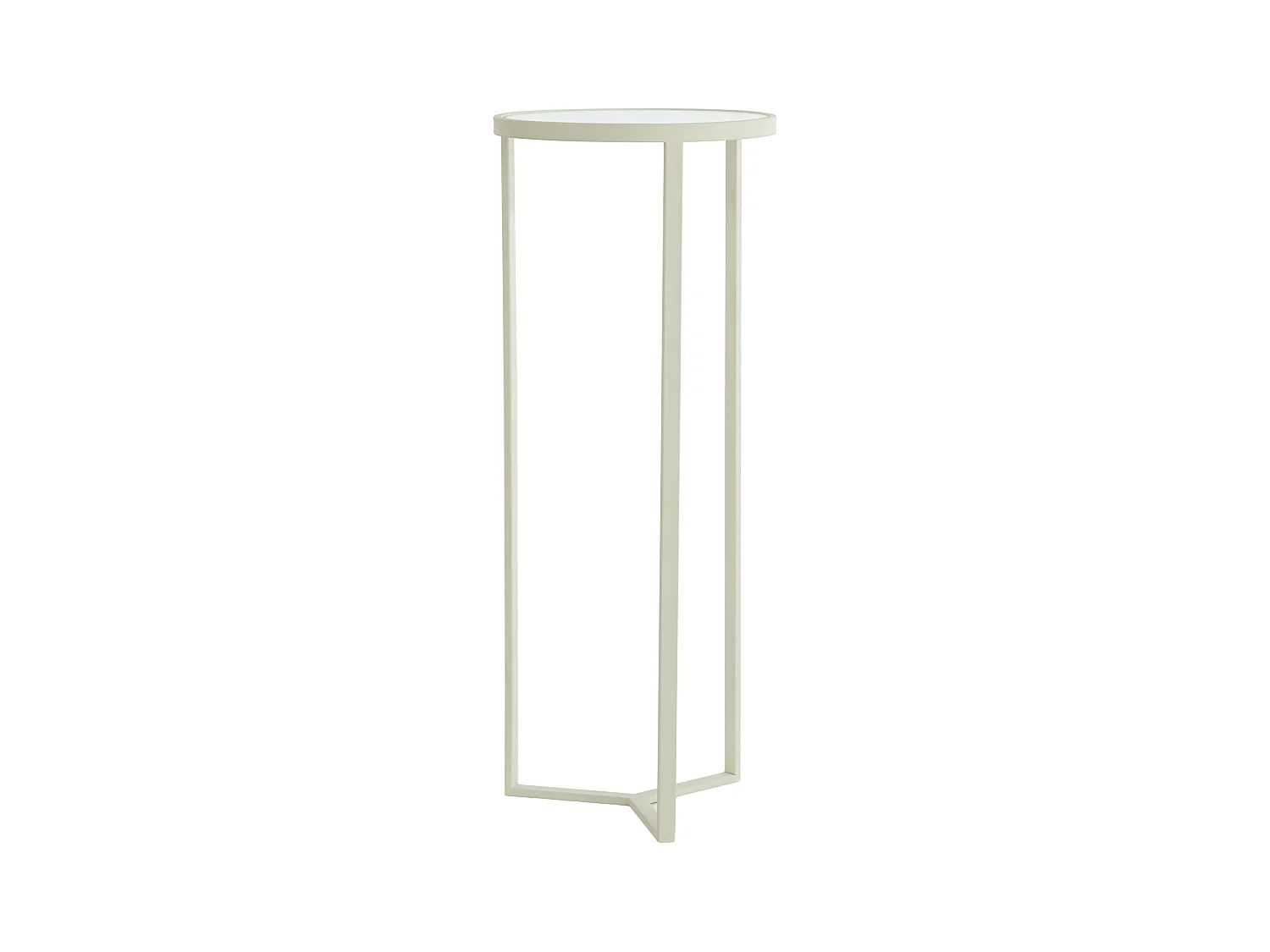 Säule RETIRO - Ø40x101cm - Weiß
