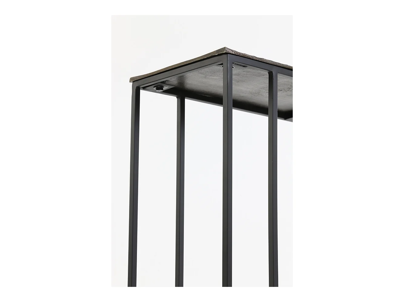 Table d'appoint MACY - 48x26x60cm - Bronze