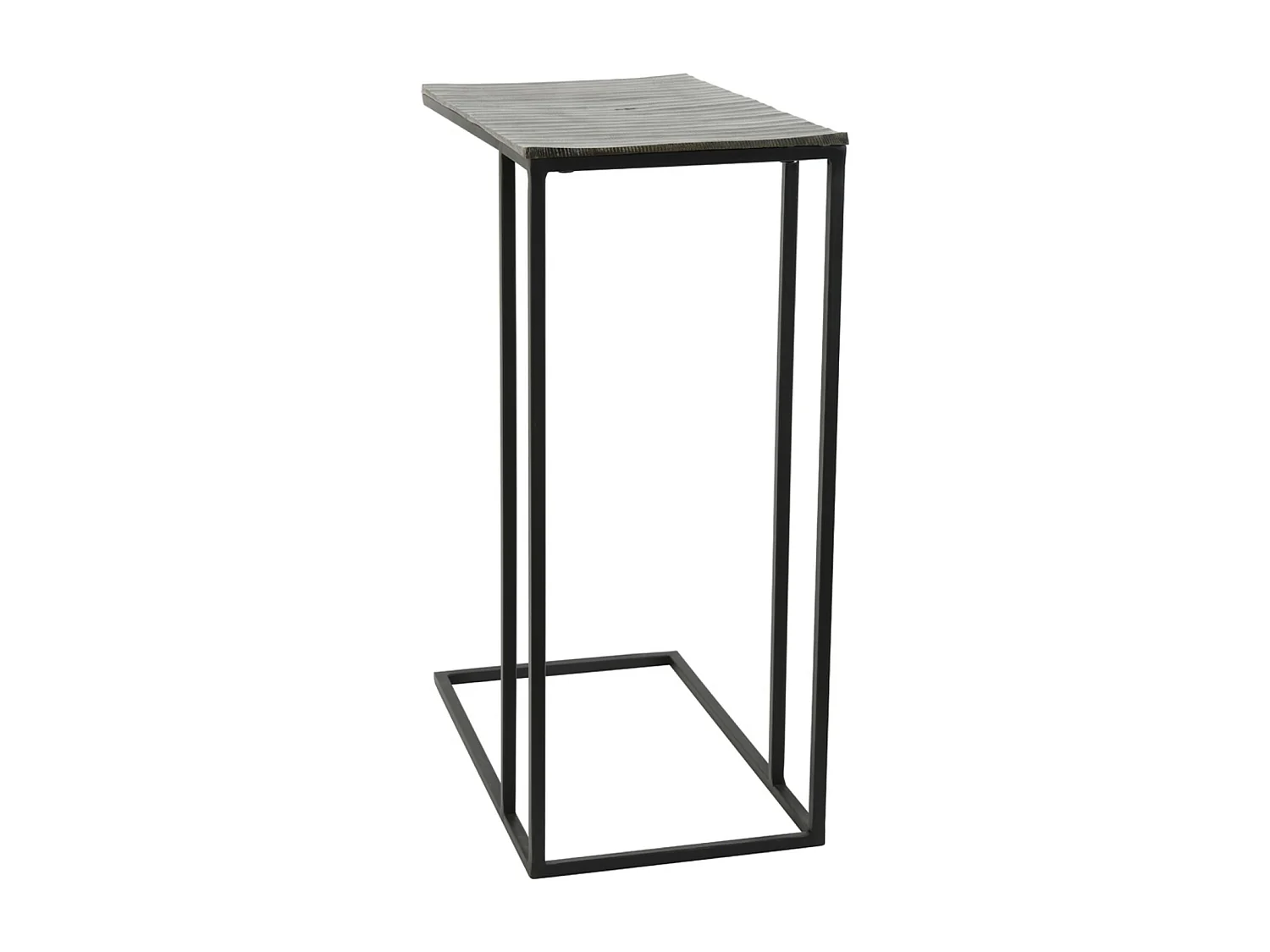 Table d'appoint MACY - 48x26x60cm - Bronze