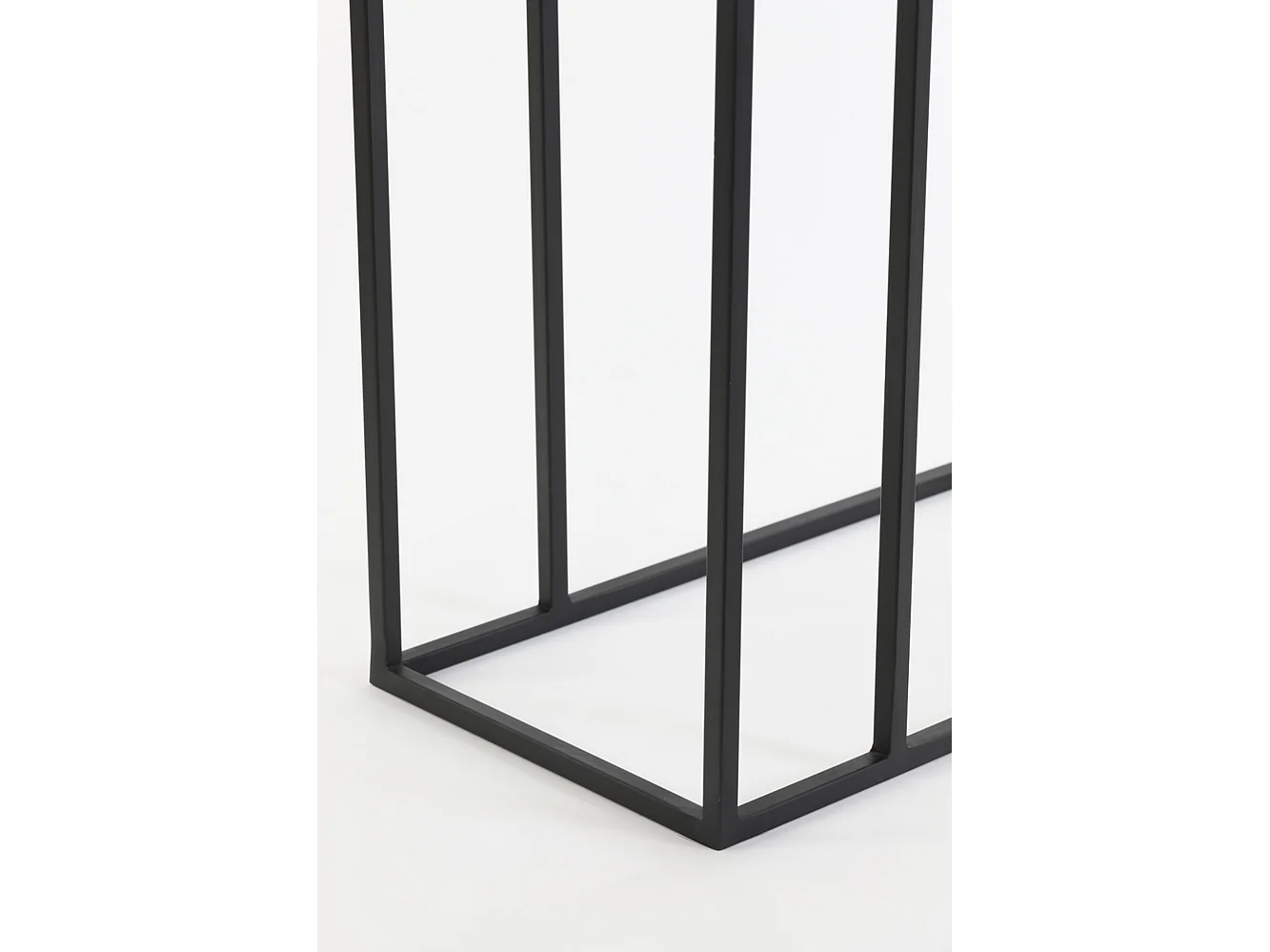 Table d'appoint MACY - 48x26x60cm - Bronze