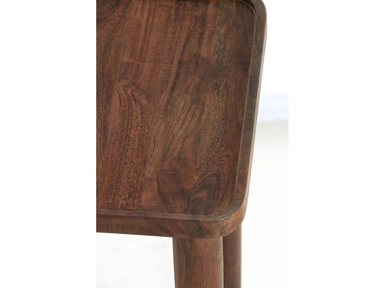 Zuil QIANO - Ø32x80cm - Bruin